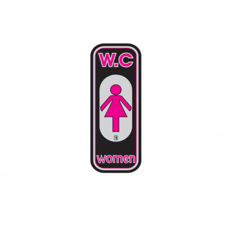 Πινακίδα PS WC Γυναικών