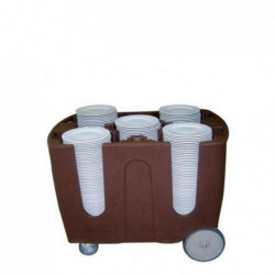 Plastic Trolley For Transporting Dishes 200-450 Pcs. TAA-6/110 * 71 * 80 cm