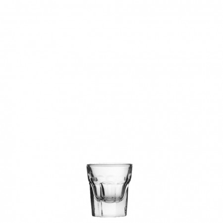 Marocco 56037 Γυάλινο Ποτήρι Σφηνάκι, Ύψος: 5,5 εκ., Φ: 4,9 εκ. 30 ml (96 τμχ.)