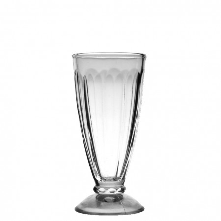 Marocco 44852 Glass Milk Shake Glass, Height: 17.4 cm. D: 8.2 cm., 340 ml (6 pcs.)