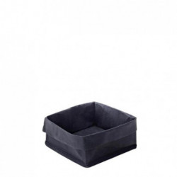 Black Fabric Breadbasket T0003.Z / 14*14*10 cm