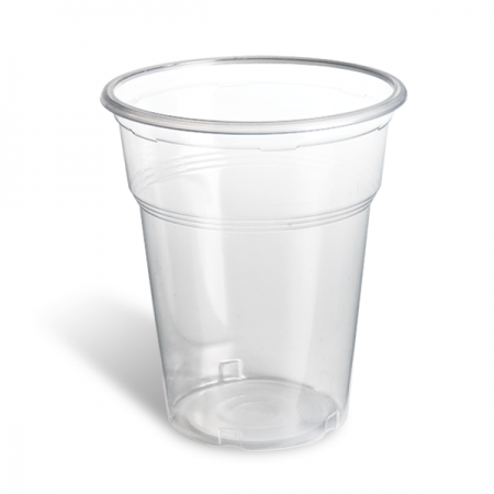 Plastic Cup PP Freddo 300ml Transparent 50pcs