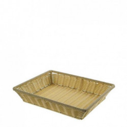 Bread Basket Rattan Gn 1/2 Prestige Natural T0549 / 6 cm