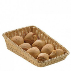 Bread Basket Rattan Sloping Prestige T0528 / 45 * 30 * 11 cm