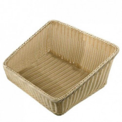 Rattan Bread Basket Sloping Prestige T0536 / 51 * 47 * 25 cm