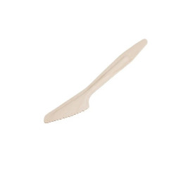 Wooden Knife Waxed Bulk 18 cm. Fsc 30X100 pcs.
