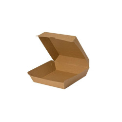Food Paper Kraft For Lunch (17.5x16x5x7.5 cm.) - Dura Series Fsc 2 × 100 pcs.