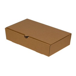 Food Box Paper Kraft Medium For Portion 27x15,5x5 cm. Fsc 100 pcs.