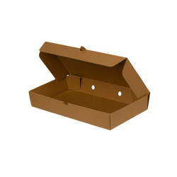 Large Paper Food Box For Large Portion 31x15,5x5 cm. Fsc 100 pcs.