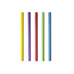 Χάρτινα Καλαμάκια Tessera Σε 5 Χρώματα Ίσια Χύμα 0,8x21 εκ. Fsc 500 τμχ.