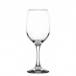 Queen 94516 Γυάλινο Ποτήρι Λευκού Κρασιού, Ύψος: 20,2 εκ. Φ: 8 εκ., 36,5 cl (6 τμχ.)