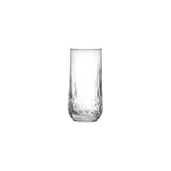 Rystal 91702 Glass Water Glass, Height: 14.2 cm. D: 6.7 cm., 31.5 cl (6 pcs.)