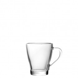 Hollywood 50822 Glass Tea Cup, H: 9.7 cm D: 8.6 cm, 26.5 cl (12 pcs.)