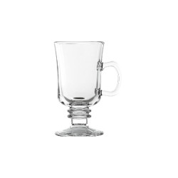 Irish Coffee 44856 Glass Coffee Cup, Height: 14.7 cm. D: 7.4 cm., 22.5 cl (6 pcs.)
