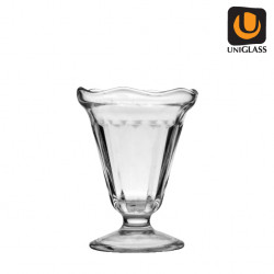 Chicago 44853 Glass Ice Cream Bowl, Height: 13 cm. D: 9.8 cm., 22.5 cl (6 pcs.)