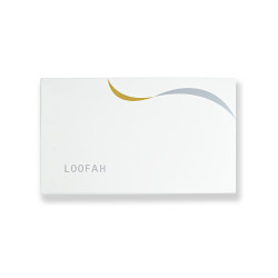 Loofah Sponge In White Packaging 50 pcs.