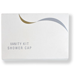 Shower Cap & Vanity Kit In White Packaging 50 pcs.