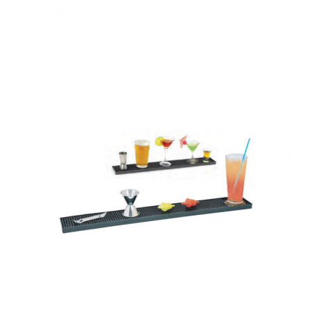 Bar Mat Black (Rubber) 60x85x1hcm