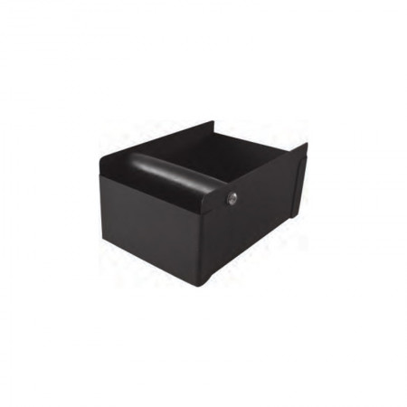 Κουτί Μεταλλικό Για Υπολείμματα Καφέ Μαύρο 20x15x9hcm