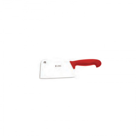Cleaver With Red Handle 16cm