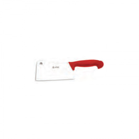 Cleaver With Red Handle 18cm