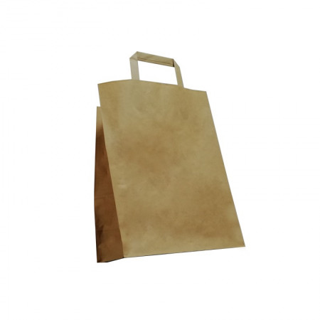 Paper Bag For Food Transport 26x14x32cm