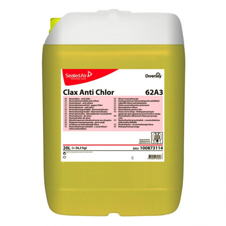 Clax Anti Chlor Εξουδετερωτικό Ξεβγάλματος Υπολειμμάτων Χλωρίου και Αλκαλικότητας 20lt