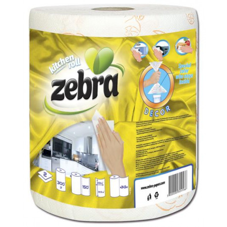 ZEBRA Kitchen Paper 300gr Decor