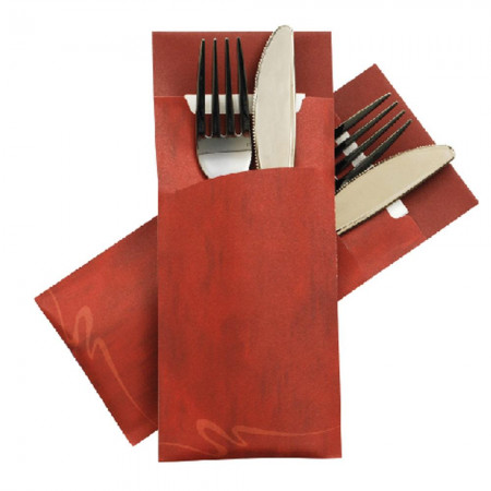 Cutlery Sleeves Red 520pcs
