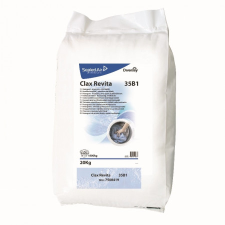 Clax Revita 20kg - Απορρυπαντική Σκόνη Υψηλής Ποιότητας