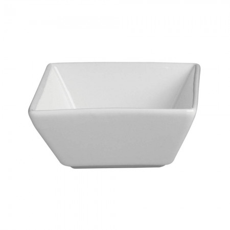 Bowl Porcelain Square 8 cm.|3.5 cm. (12 pcs.)