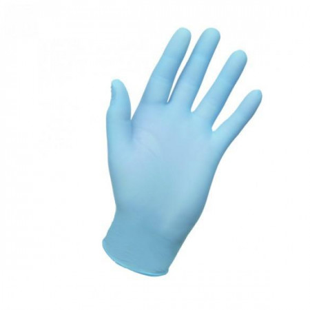Γάντια Μιας Χρήσης Νιτριλίου Μπλέ 100τεμ