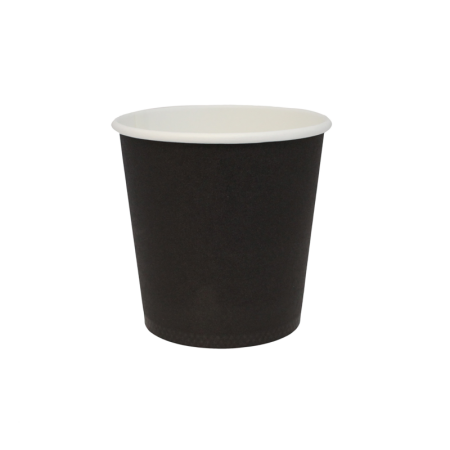 Χάρτινο Ποτήρι Espresso Μαύρο 4oz - 50τεμ