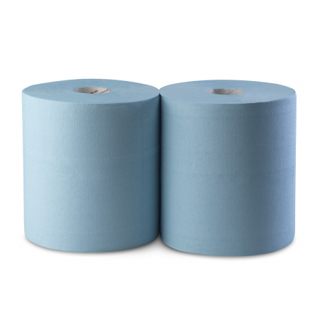 Kitchen Paper Center Pull Blue 2 Rolls