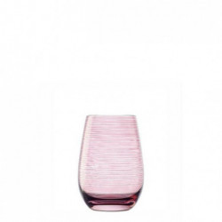 Twister Glass Lilac 3527712-T/ 12x8.5 cm. 46.5 cl 6 pcs.